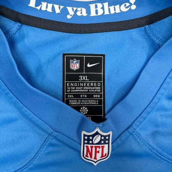 Nike On Field Will Levis #8 Tennessee Titans NFL Size XXXL 3XL - Picture 4 of 6